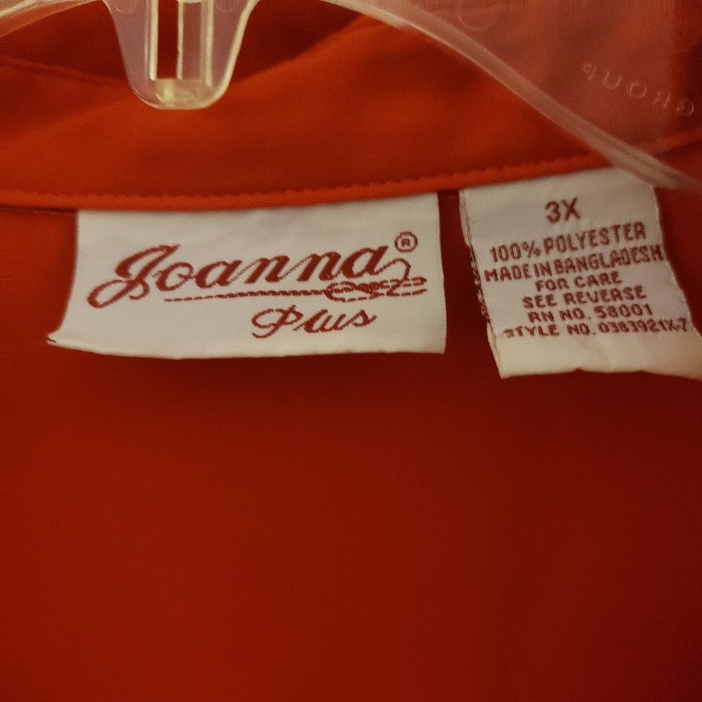 Orange blouse - Picture 2 of 2